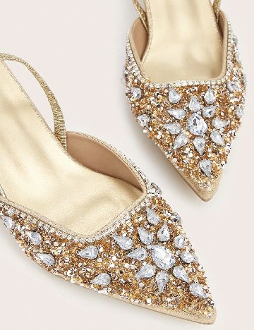 Pantofi SHEIN, auriu