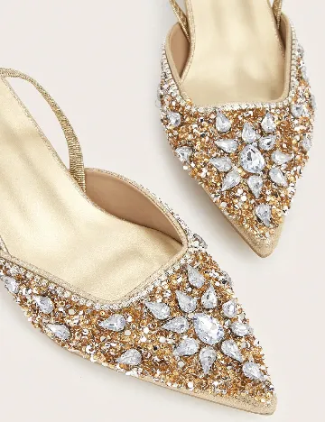 Pantofi SHEIN, auriu