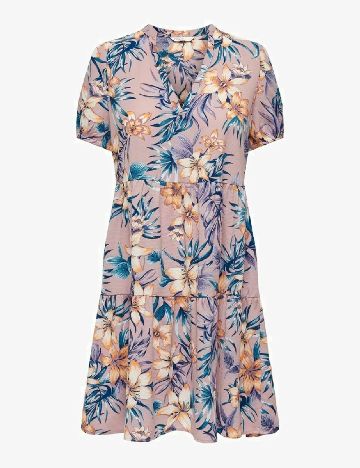 Rochie scurta Only, floral print