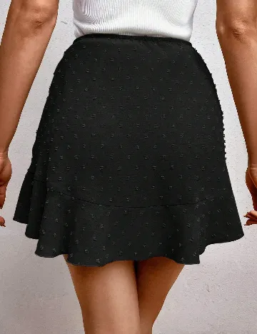 Fusta pantalon SHEIN, negru