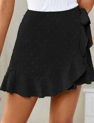 Fusta pantalon SHEIN, negru