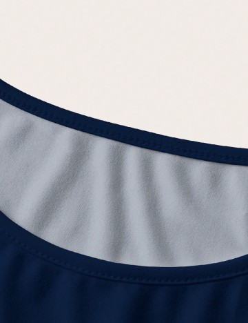 Rochie medie SHEIN CURVE, bleumarin