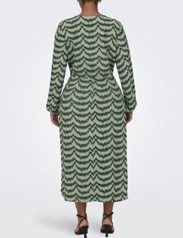 Rochie medie Jacqueline de Yong, verde