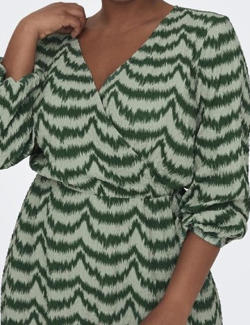 Rochie medie Jacqueline de Yong, verde