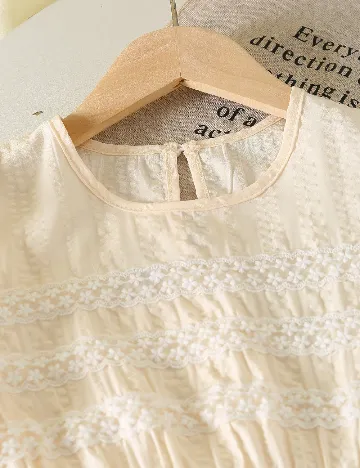 Rochie Shein Kids, crem