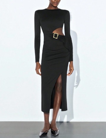 Rochie medie SHEIN, negru