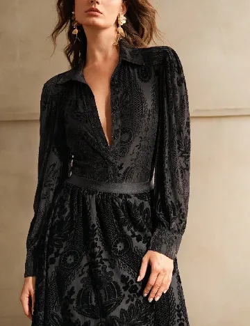 Camasa Anewsta, negru