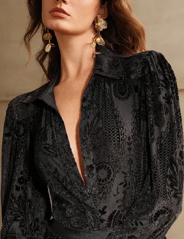 Camasa Anewsta, negru