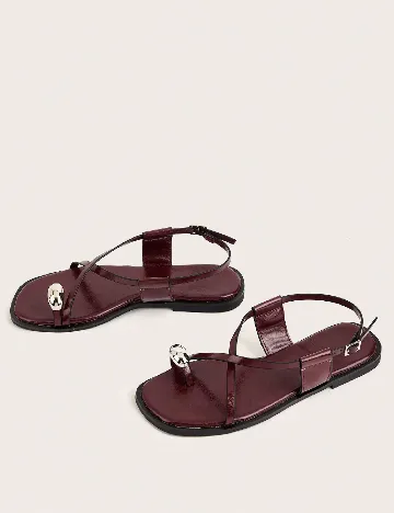 Sandale SHEIN, visiniu