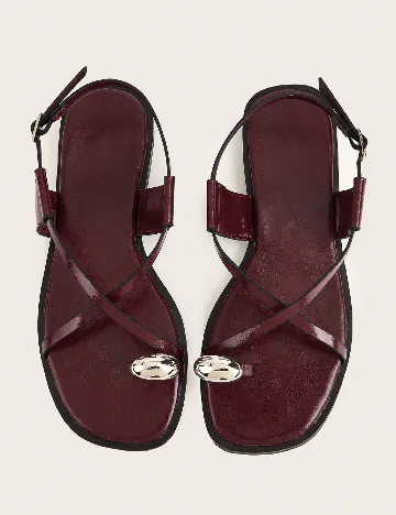 Sandale SHEIN, visiniu