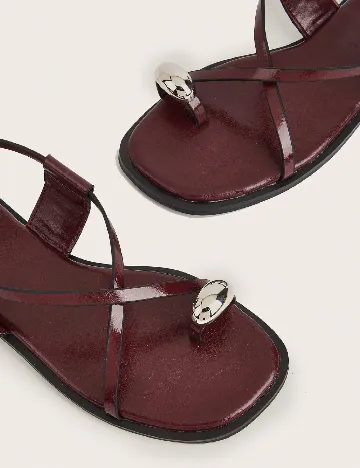 Sandale SHEIN, visiniu