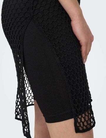 Fusta de plaja Only, negru