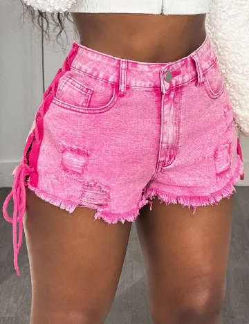 Pantaloni scurti SHEIN, roz