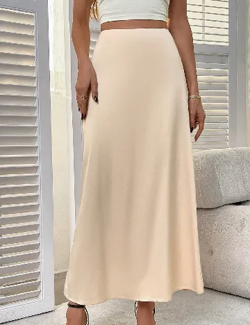 Fusta SHEIN, crem