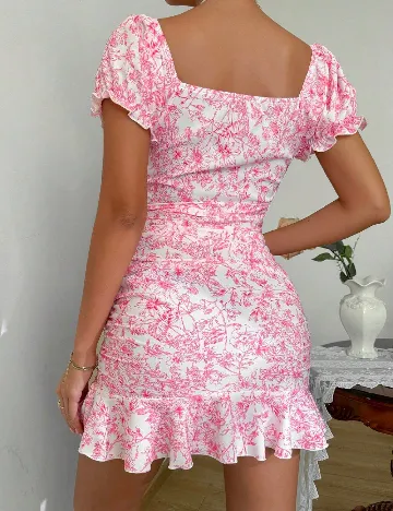 Rochie scurta SHEIN, roz