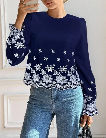 Bluza SHEIN, bleumarin