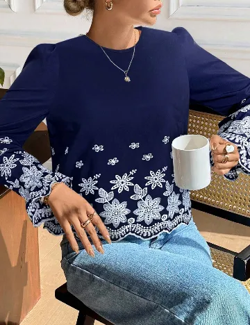 Bluza SHEIN, bleumarin