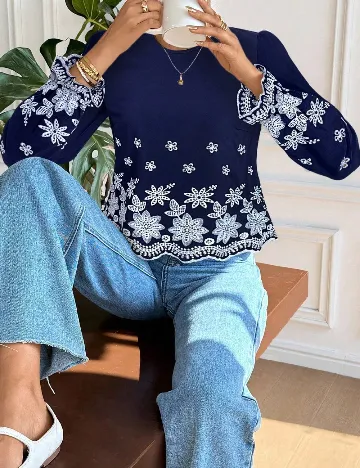 Bluza SHEIN, bleumarin