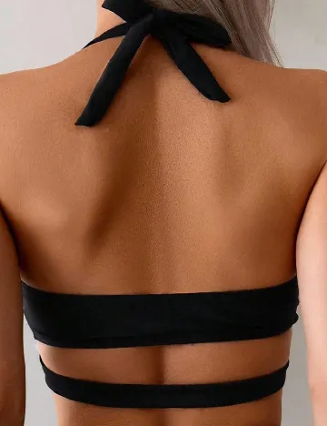 Sutien de baie SHEIN, negru