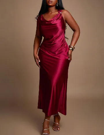 Rochie lunga SHEIN CURVE, rosu