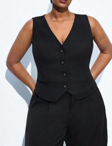 Vesta SHEIN CURVE, negru