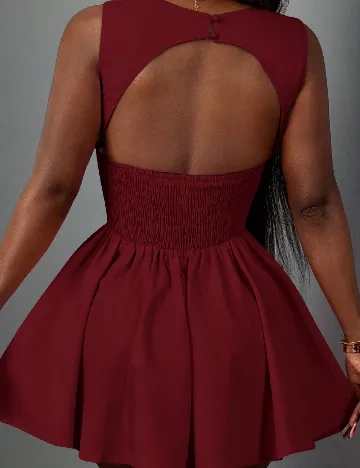 Rochie scurta SHEIN, visiniu