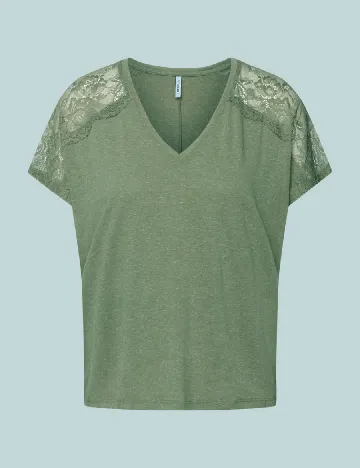 Tricou Only, verde
