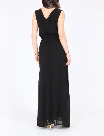 Rochie lunga Only, negru