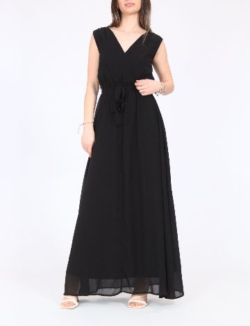 Rochie lunga Only, negru