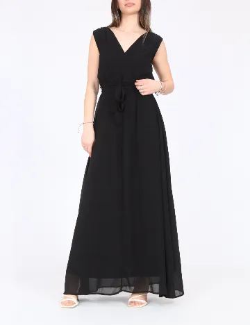 Rochie lunga Only, negru