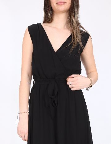 Rochie lunga Only, negru