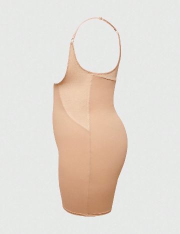 Salopeta SHEIN CURVE, crem