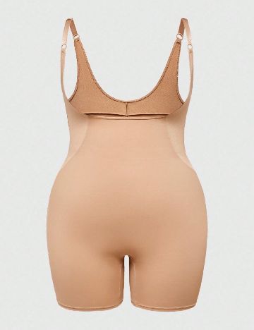 Salopeta SHEIN CURVE, crem