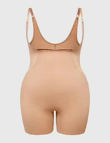 Salopeta SHEIN CURVE, crem