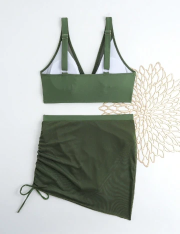 Costum de baie SHEIN, verde