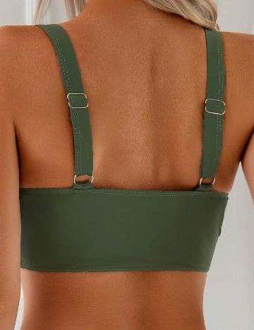 Costum de baie SHEIN, verde