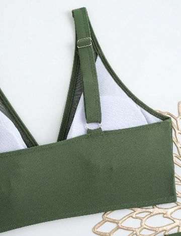 Costum de baie SHEIN, verde