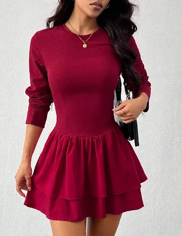 Rochie scurta SHEIN, rosu