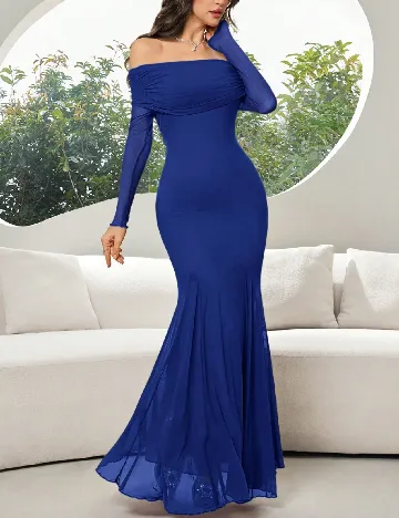 Rochie lunga SHEIN, albastru