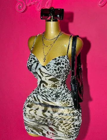 Rochie scurta SHEIN, mix culori