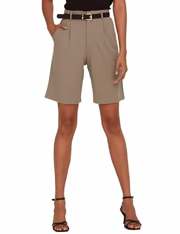 Pantaloni scurti Jacqueline de Yong, maro