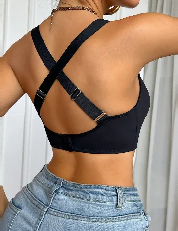 Bustiera SHEIN, negru