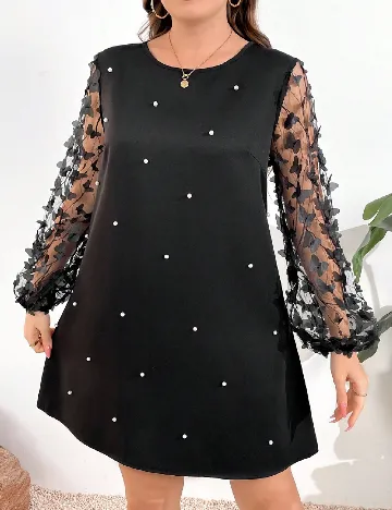 Rochie scurta SHEIN CURVE, negru