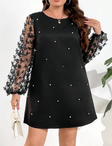 Rochie scurta SHEIN CURVE, negru