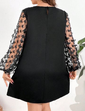 Rochie scurta SHEIN CURVE, negru