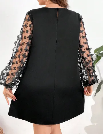 Rochie scurta SHEIN CURVE, negru