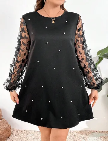 Rochie scurta SHEIN CURVE, negru