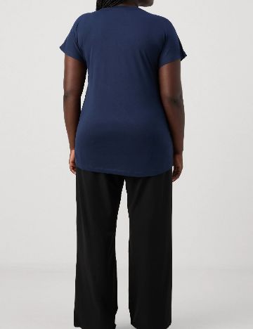 Tricou Only Carmakoma, bleumarin