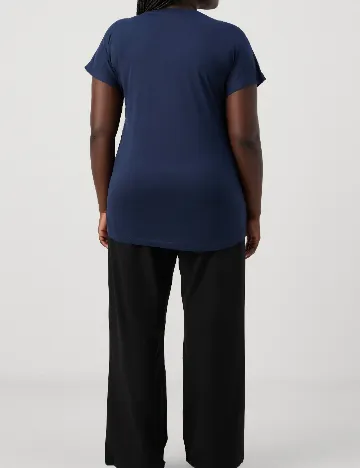 Tricou Only Carmakoma, bleumarin