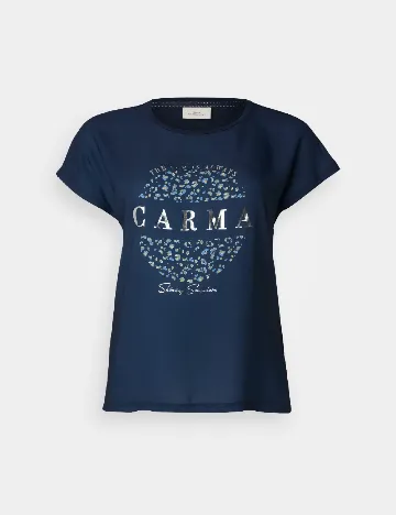 Tricou Only Carmakoma, bleumarin
